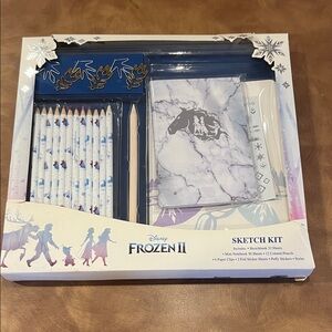 Disney Frozen II sketch kit; all pieces in box